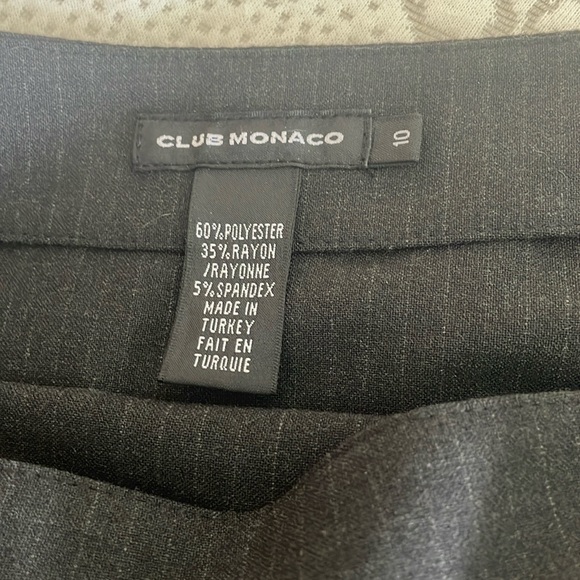 Club Monaco pinstriped pencil skirt - Picture 1 of 9